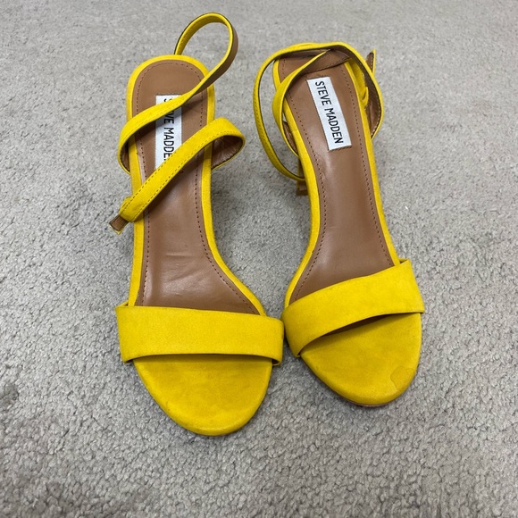 Steve Madden Shoes - Steve Madden Strappy Yellow Sandals